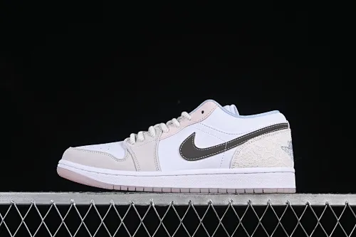 All categories Air Jordan Jordan series basketball shoes Air Jordan 1 Low Air Jordan 1 Low AJ1 Joe 1 carved powder low-top cultural casual sneakers IB8859-101